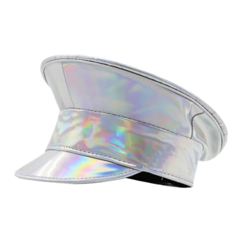 kowaku Sailor Hut Kappe für Halloween und Maskerade, Glattes Silber kowaku Sailor Hut Kappe für Halloween und Maskerade, Glattes Silber von kowaku