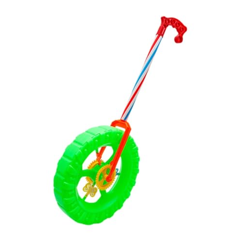 kowaku Schieben Sie das Wheel Toy Early Development Vorschullernaktivitäten entlang und ziehen Sie Spielzeug für Kinder von kowaku