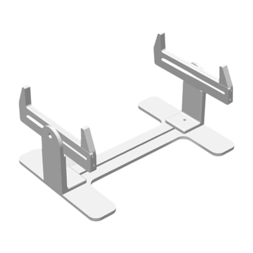 kowaku Schiffsmodell-Ständer, einfaches, Robustes, tragbares DIY-Halterungs-Hilfswerkzeug für Hobbymaler, Modellbauprojekte und Bauprojekte, Weiß von kowaku