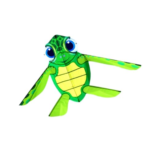 kowaku Schildkröte geformte Kite Freizeitsportspiel mit String leicht zu fliegen Spielzeug für Jungen Mädchen Reisen Kinder Erwachsene Kinder Hof von kowaku