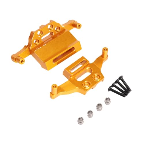 kowaku Schock -Mount - stabile Struktur Aluminiumlegierung 1:20 Servo -Halterungen Ersetzen Sie RC -Autoteile für Meijiaxin 20208 C8811, Gold von kowaku