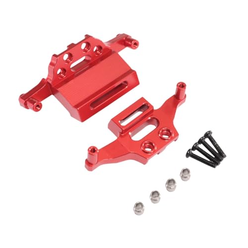 kowaku Schock -Mount - stabile Struktur Aluminiumlegierung 1:20 Servo -Halterungen Ersetzen Sie RC -Autoteile für Meijiaxin 20208 C8811, Rot von kowaku