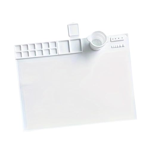 kowaku Silikonmalerei Matte Matte Bastelmatte Waschbare Zeichnungsmatte für handgefertigte Kunst, Weiß kowaku Silikonmalerei Matte Matte Bastelmatte Waschbare Zeichnungsmatte für handgefertigte Kunst, Weiß von kowaku