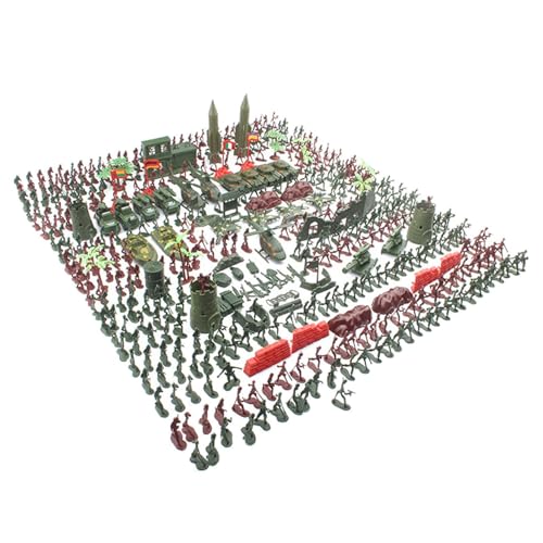 kowaku Soldat Set Pretend Spielen Spielzeug Mode Landschaft Decor Militär Figuren Spielzeug von kowaku
