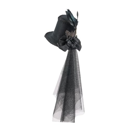 kowaku Steampunk-Zylinder, Fedoras, Gothic-Vintage-Stil, Kopfbedeckung, Cosplay, Cocktailhut, Haarspange, Kopfbedeckung für Maskerade, Halloween kowaku Steampunk-Zylinder, Fedoras, Gothic-Vintage-Stil, Kopfbedeckung, Cosplay, Cocktailhut, Haarspange, Kopfbedeckung für Maskerade, Halloween von kowaku