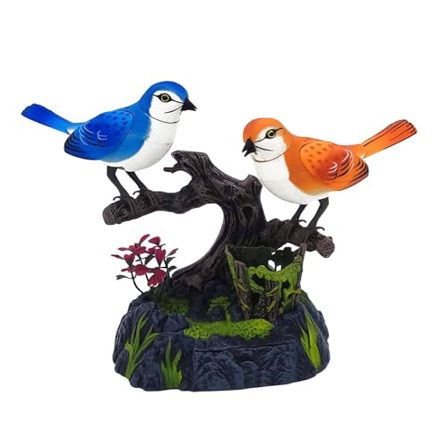 kowaku Talkspapageien, Sound aktiviertes Zwitschernvogel, Kinderspielzeug, elektrische Vögel, Büro -Heimdekoration für Geburtstagsgeschenk, 1 Orange 1 Blau kowaku Talkspapageien, Sound aktiviertes Zwitschernvogel, Kinderspielzeug, elektrische Vögel, Büro -Heimdekoration für Geburtstagsgeschenk, 1 Orange 1 Blau von kowaku