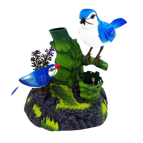 kowaku Talkspapageien, Sound aktiviertes Zwitschernvogel, Kinderspielzeug, elektrische Vögel, Büro -Heimdekoration für Geburtstagsgeschenk, 2 Blaue Vögel kowaku Talkspapageien, Sound aktiviertes Zwitschernvogel, Kinderspielzeug, elektrische Vögel, Büro -Heimdekoration für Geburtstagsgeschenk, 2 Blaue Vögel von kowaku