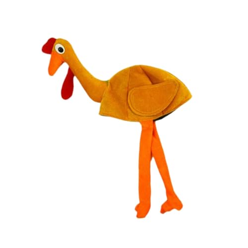kowaku Thanksgiving Turkey Hat Dress Up Party Accessoires Rolle Spielen DIY -Basteln Lange Beine Hut Kopfbedeckung für Events dekorativ von kowaku