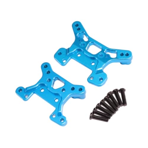 kowaku Vordere und hintere Stoßdämpfer RC -Auto -Stoßdämpfer RC -Autozubehör für WLTOYs ersetzen, Blau von kowaku