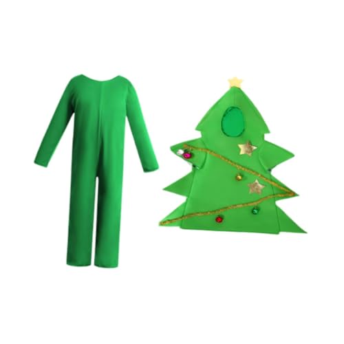kowaku Weihnachtsbaum Kostüm mit Jumpsuit Xmas Tree Outfit für Karneval Geschenke Mädchen kowaku Weihnachtsbaum Kostüm mit Jumpsuit Xmas Tree Outfit für Karneval Geschenke Mädchen von kowaku