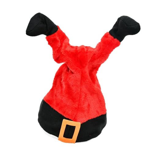 kowaku Weihnachtsmütze mit beweglicher Weihnachtsmütze, elektrische Mütze, tanzende Weihnachtsmütze für Festival, Kinder, Freunde, Stil b von kowaku