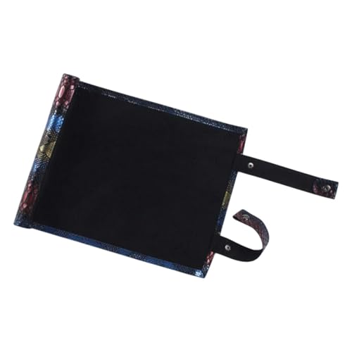 kowaku Würfelrolltablett, Würfelhalter, tragbar, zusammenklappbar, mit Reißverschluss, für Würfel, Tischspiel, Scroll-Würfeltasche, für Party, Weihnachten, kowaku Würfelrolltablett, Würfelhalter, tragbar, zusammenklappbar, mit Reißverschluss, für Würfel, Tischspiel, Scroll-Würfeltasche, für Party, Weihnachten, von kowaku