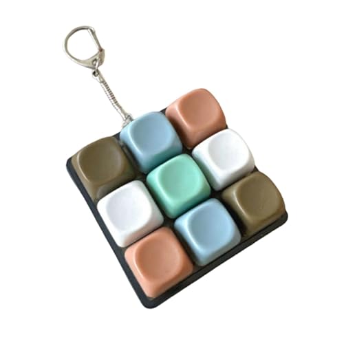 kowaku Zappeln Spielzeug Multifunktionale Kompakte Dekompression Taste Keychain , Mehrfarbig von kowaku