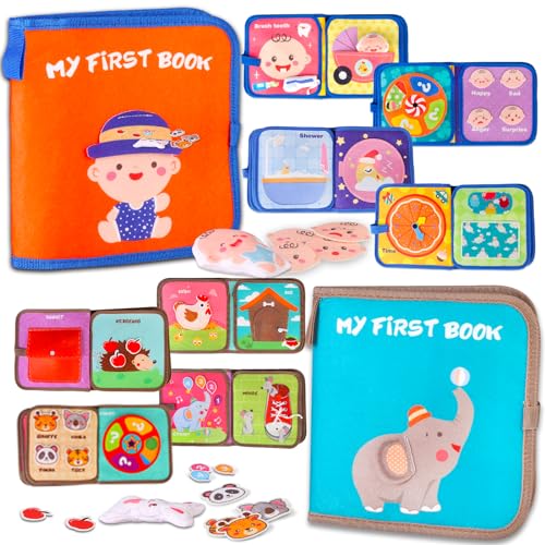 kramow Busy Board 1 Jahre, 2 Baby Quiet Busy Book ab 1 Jahre, Montessori Spielzeug Kleinkind, Activity Board ab 2 Jahre, Kinderspielzeug Baby Spielzeug Geschenk Mädchen Jungen kramow Busy Board 1 Jahre, 2 Baby Quiet Busy Book ab 1 Jahre, Montessori Spielzeug Kleinkind, Activity Board ab 2 Jahre, Kinderspielzeug Baby Spielzeug Geschenk Mädchen Jungen von kramow