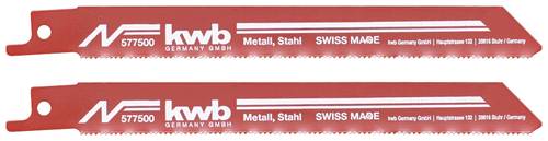Kwb 577500 Säbelsägeblätter, Metallbearbeitung, Bi-Metall, fein 2St. von kwb