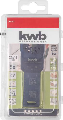 Kwb 709153 Tauchsägeblatt-Set 5teilig 22mm 1 Set von kwb