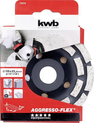 Kwb 726210 Diamanttrennscheibe Durchmesser 115mm 1St. von kwb