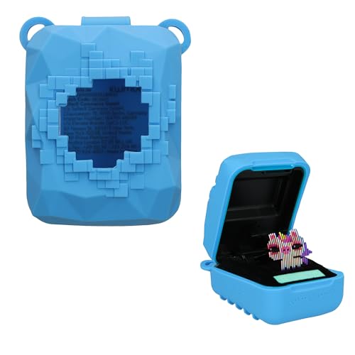 kwmobile Silikonhülle kompatibel mit Withings Bitzee Magical (2024) Interactive Toy Hülle - Silikon Schutzhülle für digitales Haustier Spielzeug - Blau von kwmobile
