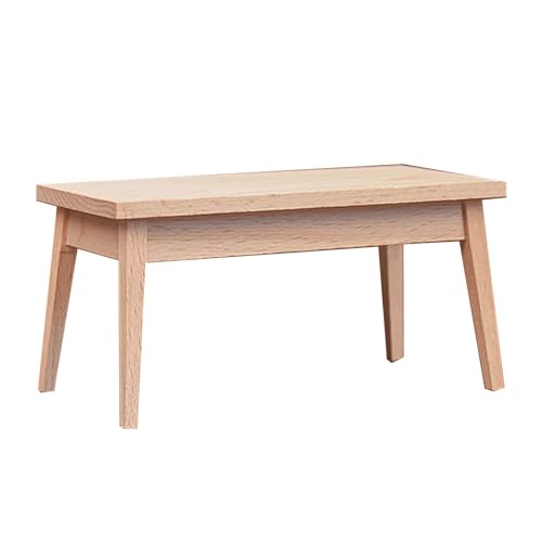 1/12 Skala Dollhouses Miniatur Holz Tisch/Stuhl Ideal Für Szenendekoration Und Handwerksmodell Projektlandschaftszubehör 1/12 Skala Dollhouses Miniatur Holz Tisch/Stuhl Ideal Für Szenendekoration Und Handwerksmodell Projektlandschaftszubehör von kwoifioy