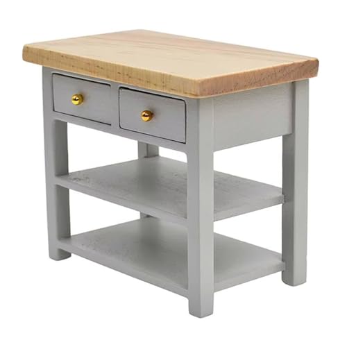 1/12 Skala Dollhouses Miniatur Side Cabinet Storage Unit Perfekt Für Die Verbesserung Der Realistischen Puppenhouses Szenendekoration von kwoifioy
