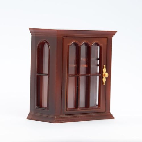 1/12 Skala Dollhouses Möbel Vintage Miniaturwandschrank Für Miniaturpuppenhouses Einstellung Von Displayzubehör 1/12 Skala Dollhouses Möbel Vintage Miniaturwandschrank Für Miniaturpuppenhouses Einstellung Von Displayzubehör von kwoifioy