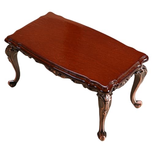 1/12 Skala Miniature Dollhouses Table Realistic Design Desk Für Rollenspiele Und Sammlerstückszubehör von kwoifioy