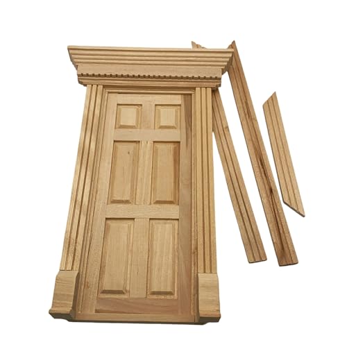 Realistischer Farbminiaturtüreingang Und Rahmen Für 1:12 Skala Miniatured House Öffnen Sich Nach Innen Funktional Realistischer Farbminiaturtüreingang Und Rahmen Für 1:12 Skala Miniatured House Öffnen Sich Nach Innen Funktional von kwoifioy