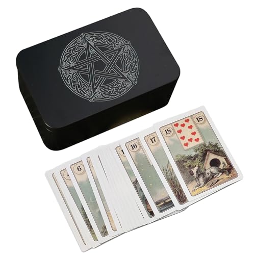 Rechteck Metall Karte Box Spielen Tarot Container Schmuck Lagerung Fall Verpackung Spiel Leere Karten Lagerung Boxen Karte Schutz von kwoifioy