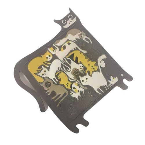Schwarzes Rahmen Holzkatzen Puzzlespiel Set Ideal Für Frühes Lernen Und Spielzeiten In Verschiedenen Umgebungen Oder Heimdekoration Schwarzes Rahmen Holzkatzen Puzzlespiel Set Ideal Für Frühes Lernen Und Spielzeiten In Verschiedenen Umgebungen Oder Heimdekoration von kwoifioy