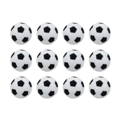 kwoifioy 12pcs Tischfußball Foosballs Ersatz Foosballs Tischbälle Dauerte Tischplatten Spiel Kleine Fußballtisch Fußballbälle kwoifioy 12pcs Tischfußball Foosballs Ersatz Foosballs Tischbälle Dauerte Tischplatten Spiel Kleine Fußballtisch Fußballbälle von kwoifioy