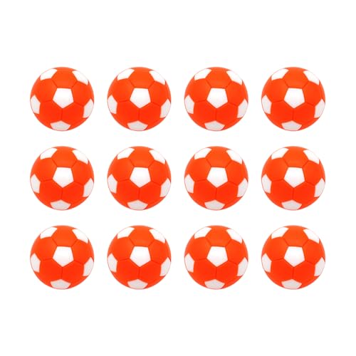 kwoifioy 12pcs Tischfußball Foosballs Ersatz Foosballs Tischbälle Dauerte Tischplatten Spiel Kleine Fußballtisch Fußballbälle kwoifioy 12pcs Tischfußball Foosballs Ersatz Foosballs Tischbälle Dauerte Tischplatten Spiel Kleine Fußballtisch Fußballbälle von kwoifioy