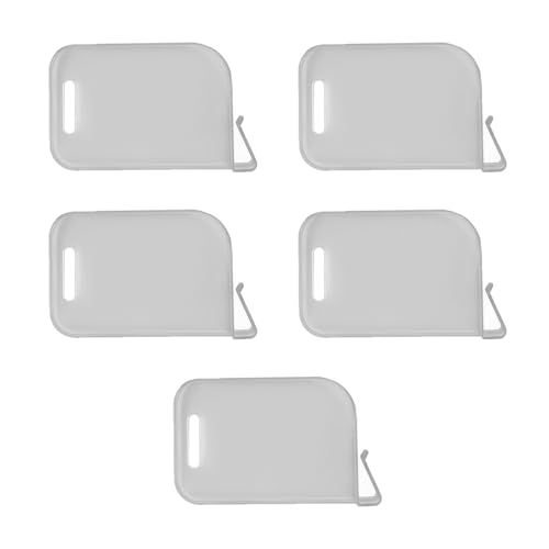 kwoifioy 5pcs Kunststoff Trading Card Box Schalldämpfer Clip Card Spacer Speicherklassifizierung Barrier Platte Clip Speicher Partition Karte von kwoifioy