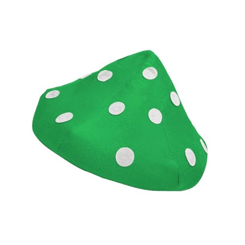 kwoifioy Adorkable Mushroom Lustige Kopfbedeckung Für Themenpartys Foto Requisiten Carnivals Cosplay Halloween Pilz Cosplay Cartoon Hüte Für Erwachsene von kwoifioy