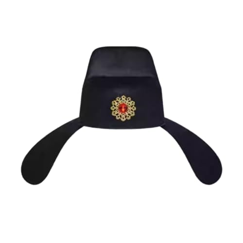 kwoifioy Alte Offizielle Cap Soft Komfortable Faltbare Design Traditioneller Chinesischer Stil Flieger Fischhut Für Cosplay Event Flying Fish Cap Festival Kostüm kwoifioy Alte Offizielle Cap Soft Komfortable Faltbare Design Traditioneller Chinesischer Stil Flieger Fischhut Für Cosplay Event Flying Fish Cap Festival Kostüm von kwoifioy