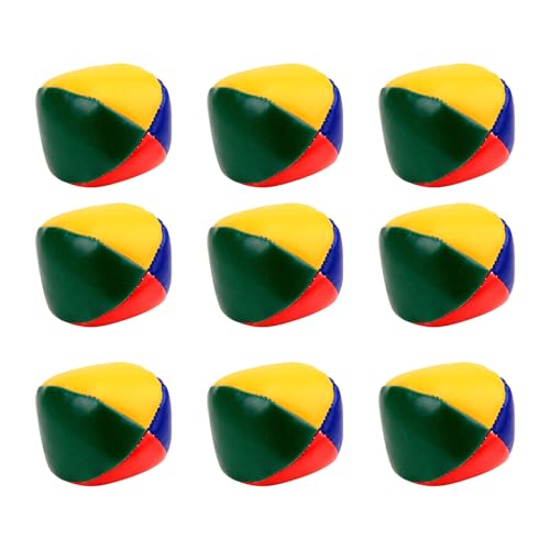kwoifioy Anfänger Jonglieren Von Bällen Set Von 9 Weichen Und Unterhaltsamen Jonglieren Spielzeug Für Kinder Die Zirkuskenntnisse Für Indoor Spiele Üben von kwoifioy