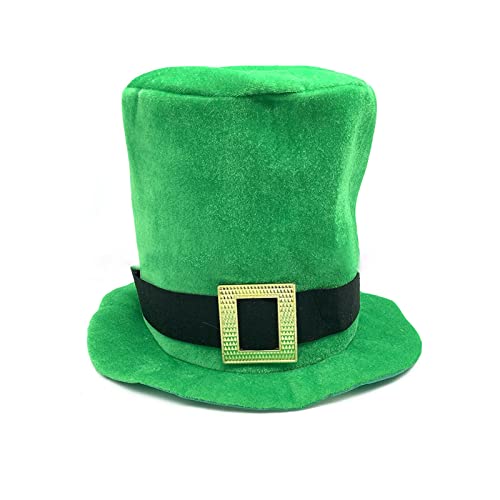 kwoifioy Irischer Ofenrohr-Hut, grüner irischer Hut, Koboldhut, Patrick's Day, Kleeblatt, Zylinderhut, Party, für den täglichen Gebrauch kwoifioy Irischer Ofenrohr-Hut, grüner irischer Hut, Koboldhut, Patrick's Day, Kleeblatt, Zylinderhut, Party, für den täglichen Gebrauch von kwoifioy
