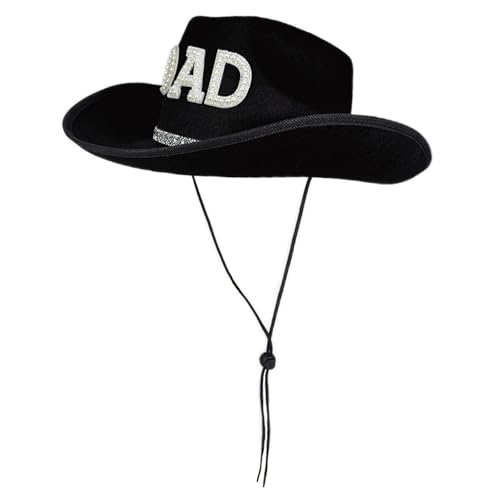 kwoifioy Stickerei Beschriftung Mit Verstellbaren Und Breiten Brims Outdoor Party Headwear Festival Requisiten Head Accessoires Western Für Party kwoifioy Stickerei Beschriftung Mit Verstellbaren Und Breiten Brims Outdoor Party Headwear Festival Requisiten Head Accessoires Western Für Party von kwoifioy