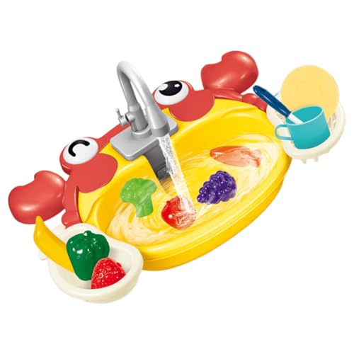 kwoifioy Umweltfreundliches Spiel Küchenset Mit Elektrischem Wasser Fließendes Waschbecken Spielzeug Lustiges Und Obst Für Kinder Wasserschutz Spiel kwoifioy Umweltfreundliches Spiel Küchenset Mit Elektrischem Wasser Fließendes Waschbecken Spielzeug Lustiges Und Obst Für Kinder Wasserschutz Spiel von kwoifioy