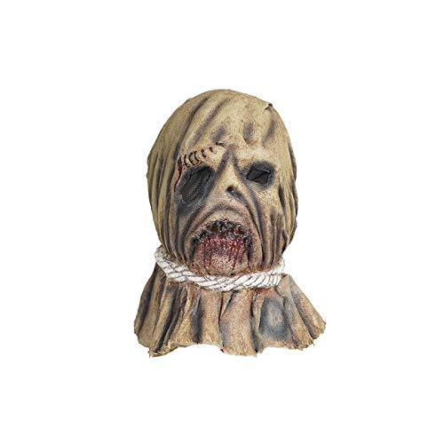 kychenBase Halloween Gruselige Gesichtsbedeckung, Halloween Vogelscheuche Maske, gruselige Vogelscheuche Kopfbedeckung, Halloween Vogelscheuche Kopf Kostüm, Halloween Verkleidung Cosplay Kostüm kychenBase Halloween Gruselige Gesichtsbedeckung, Halloween Vogelscheuche Maske, gruselige Vogelscheuche Kopfbedeckung, Halloween Vogelscheuche Kopf Kostüm, Halloween Verkleidung Cosplay Kostüm von kychenBase