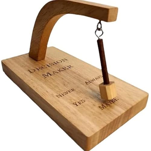 kychenBase Kreativer magnetischer Entscheidungsmacher, oszillierender Magnetwähler aus Holz, Standardschwingen Sie das Pendel und finden Sie die Antwort auf Ihre Frage, ja oder nein Pendel kychenBase Kreativer magnetischer Entscheidungsmacher, oszillierender Magnetwähler aus Holz, Standardschwingen Sie das Pendel und finden Sie die Antwort auf Ihre Frage, ja oder nein Pendel von kychenBase