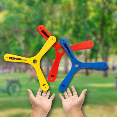 l&j Boomerang Aerodynamisches Polymer, sehr widerstandsfähig, präzise Rückkehr, lange Reichweite 15-20 Meter, leicht, flexibel, für den Außenbereich, geeignet für Anfänger und Experten, perfekt für l&j Boomerang Aerodynamisches Polymer, sehr widerstandsfähig, präzise Rückkehr, lange Reichweite 15-20 Meter, leicht, flexibel, für den Außenbereich, geeignet für Anfänger und Experten, perfekt für von l&j