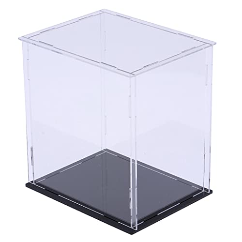 HomeDecTime Acryl Vitrine Schaukasten, Ca. 13 x 10 x 15 cm, für Modellautos, Figuren, Tennisball, Golfball usw - 13 x10x15cm von lahomia