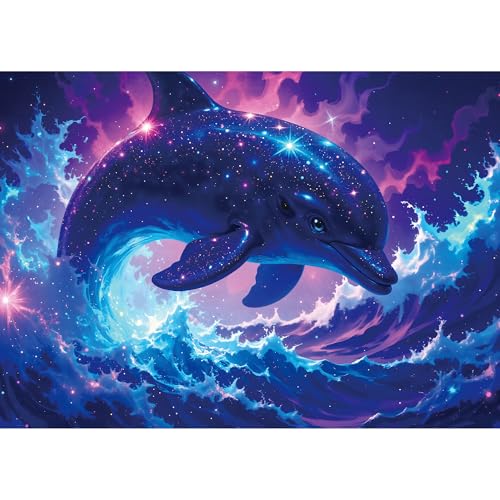 1000 Teile Puzzle für Erwachsene Delfine von lamplig