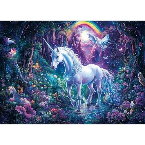 1000 Teile Puzzle für Erwachsene Einhorn 1000 Teile Puzzle für Erwachsene Einhorn von lamplig