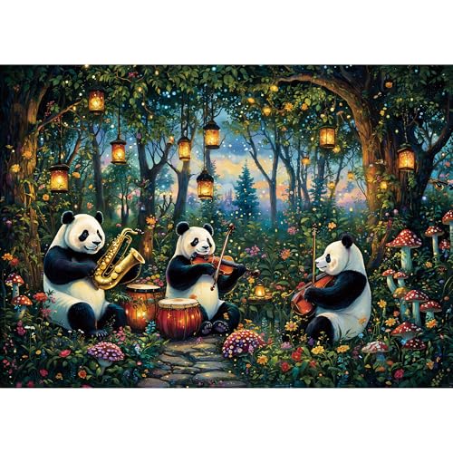 1000 Teile Puzzle für Erwachsene Panda 1000 Teile Puzzle für Erwachsene Panda von lamplig
