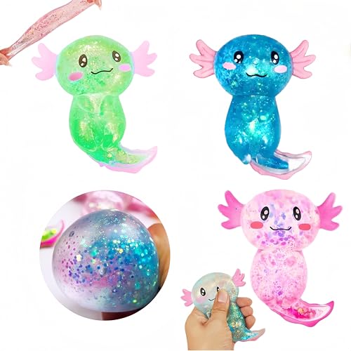 3 Stück Axolotl Spielzeug, Squeeze Spielzeug, Axolotl Stress Squeeze Spielzeug,Süßes CartoonStressabbau & Entspannung,für Kinder und Erwachsene 3 Stück Axolotl Spielzeug, Squeeze Spielzeug, Axolotl Stress Squeeze Spielzeug,Süßes CartoonStressabbau & Entspannung,für Kinder und Erwachsene von langyoujia