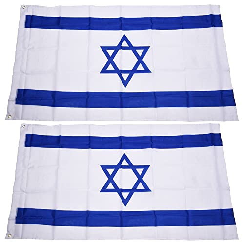 lascivious 2X Israel Flagge 5ft x 3ft von lascivious