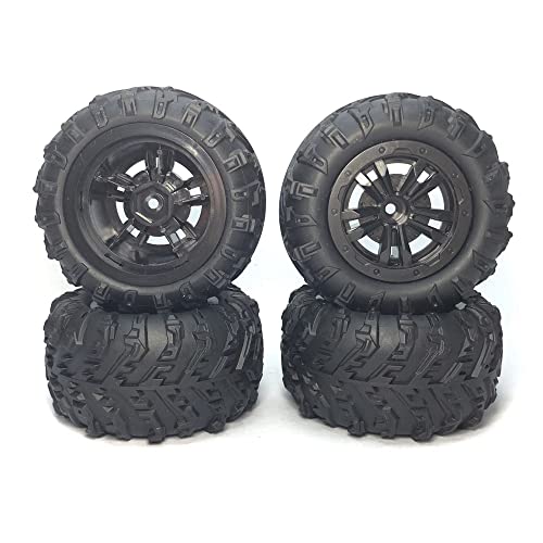 lascivious 4Pcs Reifen Verbreiterung Reifen Rad für 144001 124016 124018 124019 12428 HBX 16889 16890 RC Auto Upgrade Teile von Dttra