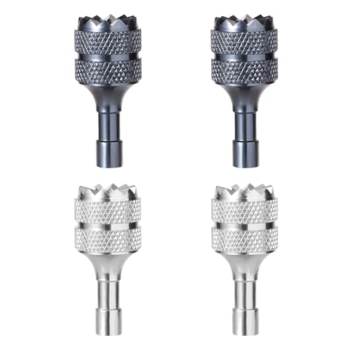 4PCS Steuerknüppel für DJI Mini 3 Pro DJI RC Intelligenter Controller, Drohnen Controller Sticks Abnehmbar Fernbedienung Steuerknüppel Drohnen Controller Aufkleber (Blau Silber) von lasuroa