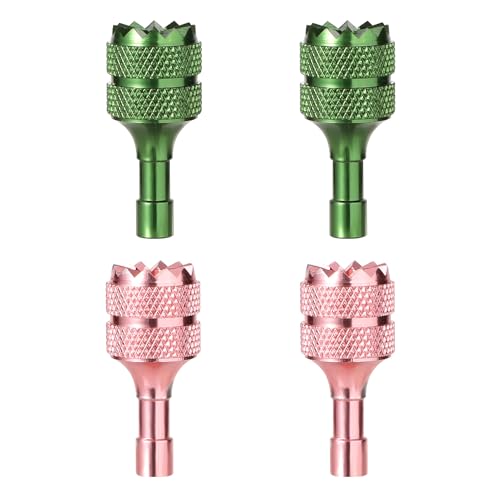 4PCS Steuerknüppel für DJI Mini 3 Pro DJI RC Intelligenter Controller, Drohnen Controller Sticks Abnehmbar Fernbedienung Steuerknüppel Drohnen Controller Aufkleber (Rosa Grün) von lasuroa